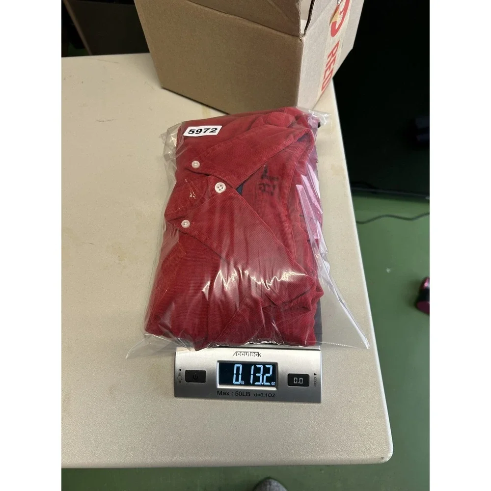 Polo Ralph Lauren Shirt 2XB 2XL Big Classic Fit Corduroy Long Sleeve Button Down - Picture 6 of 6